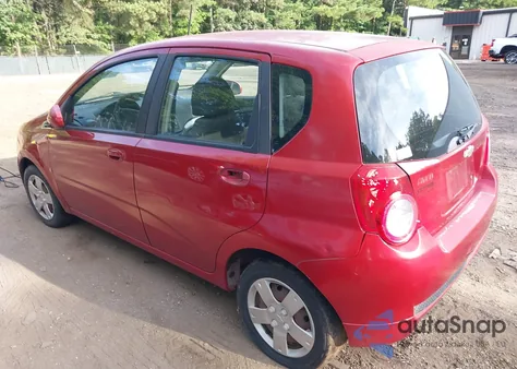 2009 Chevrolet Aveo Lt from USA, damaged, VIN KL1TD66E39B321854